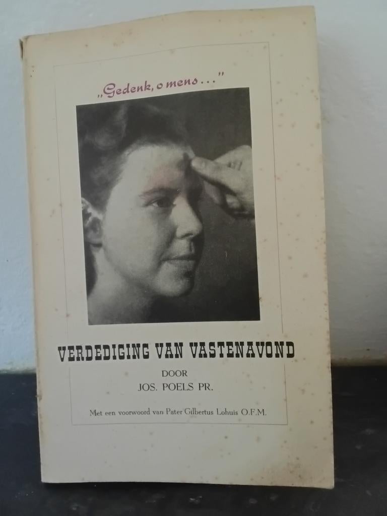 CARNAVAL  VERDEDIGING VAN VASTENAVOND BOEK 12 HOOFDST., Ophalen of Verzenden
