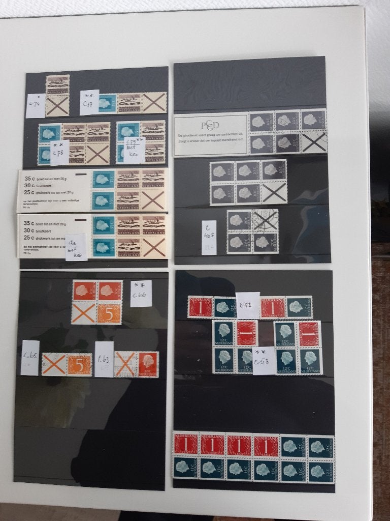 combinaties uit boekjes, Postzegels en Munten, Postzegels | Nederland, Ophalen of Verzenden