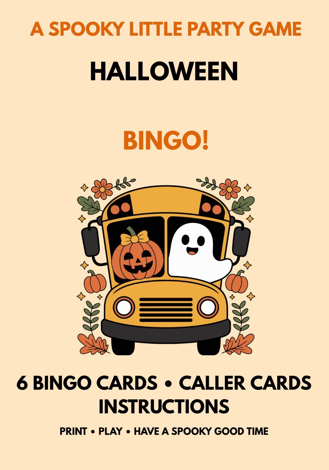 Halloween bingo, Hobby en Vrije tijd, Ophalen, Zo goed als nieuw