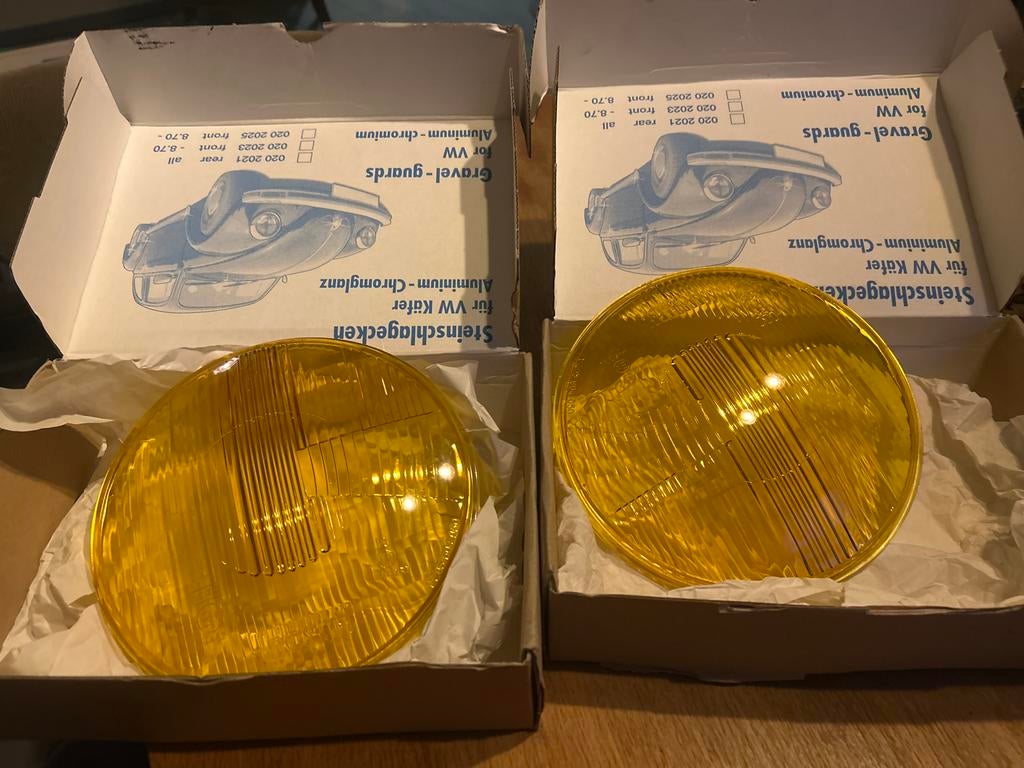 VW Kever koplamp Geel - Nieuw in Doos, Ophalen, Nieuw, Volkswagen