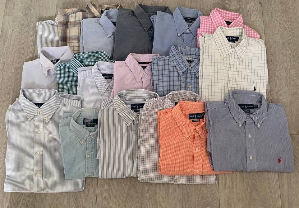 18x Ralph Lauren overhemden – S t/m 2XLT, Kleding | Heren, Heren-kledingpakketten, Ophalen of Verzenden, Zo goed als nieuw, Overige maten