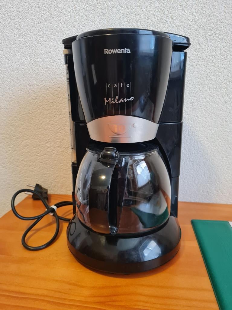 Filter koffiezetapparaat Rowenta Cafe Milano  - Goede staat, Witgoed en Apparatuur, Koffiezetapparaten, 10 kopjes of meer, Ophalen of Verzenden
