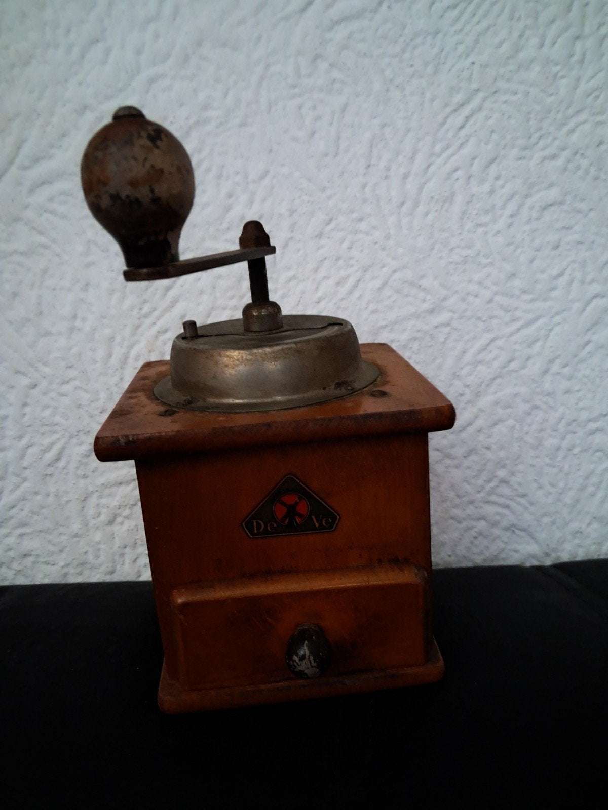 Vintage De Ve Koffiemolen - Made in Holland, Antiek en Kunst, Ophalen of Verzenden