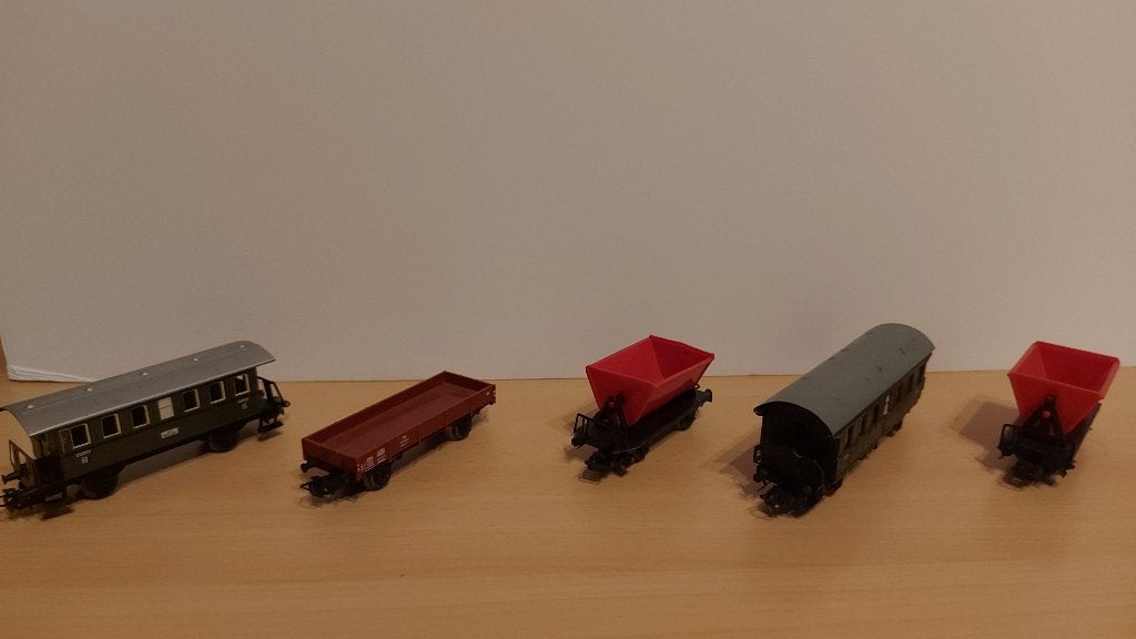 HO treinwagonnetjes, Hobby en Vrije tijd, Overige merken, Gebruikt, Gelijkstroom of Wisselstroom, Wagon