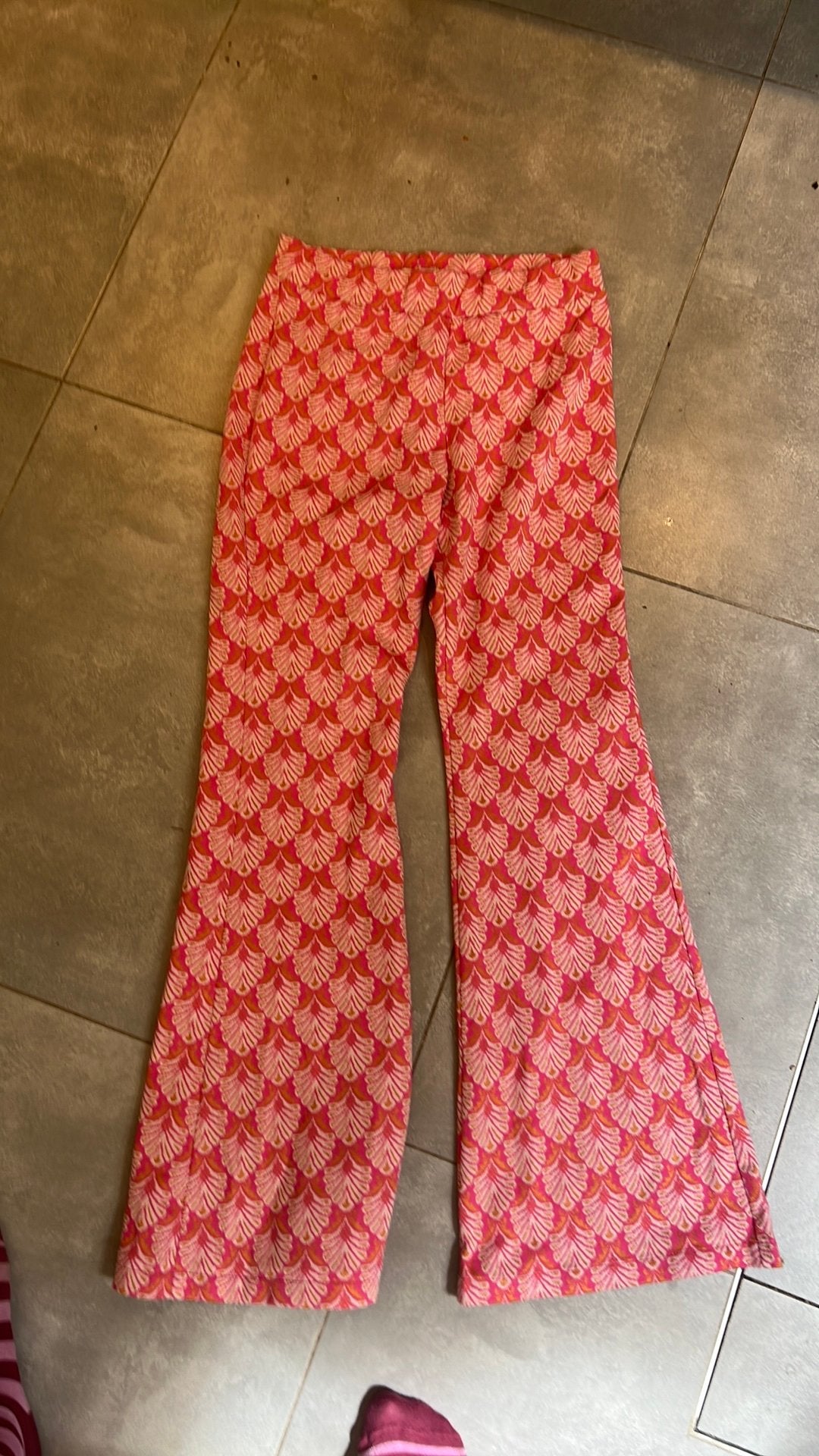 Boe-Bou broek/ flaured legging XL/ L Nieuwstaat, Zwart, Maat 46/48 (XL) of groter, Ophalen of Verzenden, Zo goed als nieuw