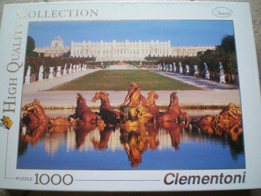 Clementoni Puzzel 1000 stukjes. Versaille, France., Ophalen of Verzenden, 500 t/m 1500 stukjes, Zo goed als nieuw, Legpuzzel
