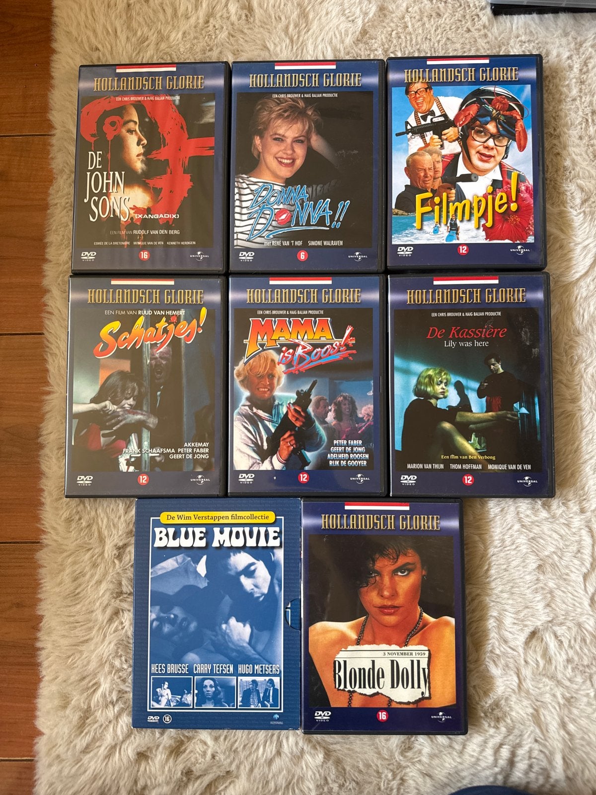 Hollandse Glorie DVD Collectie - Diverse Nederlandse Films, Vanaf 16 jaar, Nederlands, Overige genres, Zo goed als nieuw
