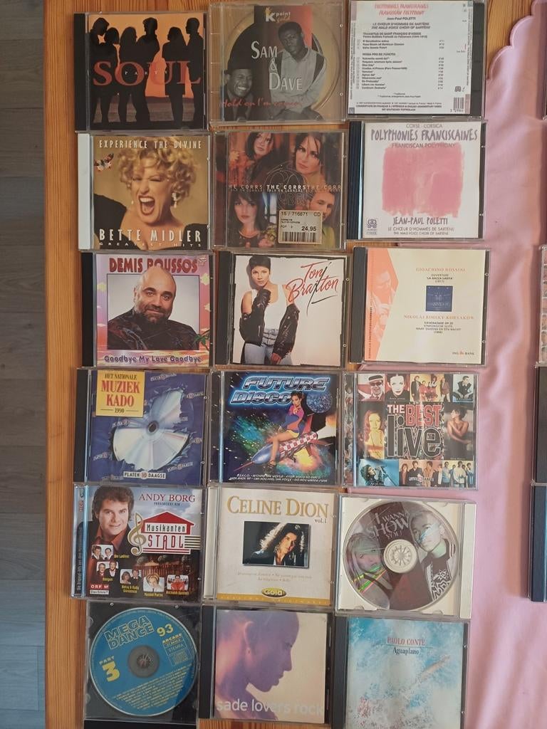 Cd allerlei, Ophalen