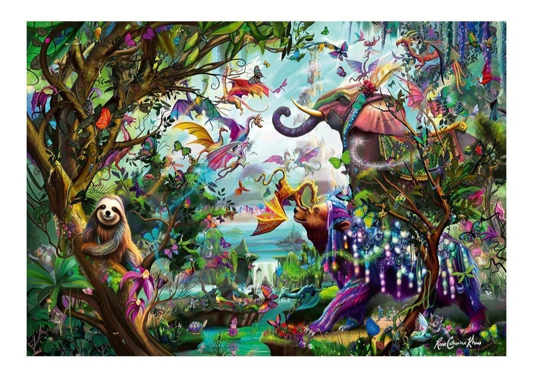 Ravensburger puzzel 4000 stukjes, Ophalen of Verzenden, Meer dan 1500 stukjes, Zo goed als nieuw, Legpuzzel