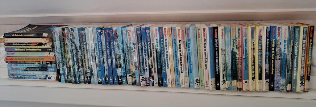 Uitgebreide Baantjer collectie: 84 boeken, nrs. 1 t/m 70, Ophalen of Verzenden, Gelezen, A.C. Baantjer