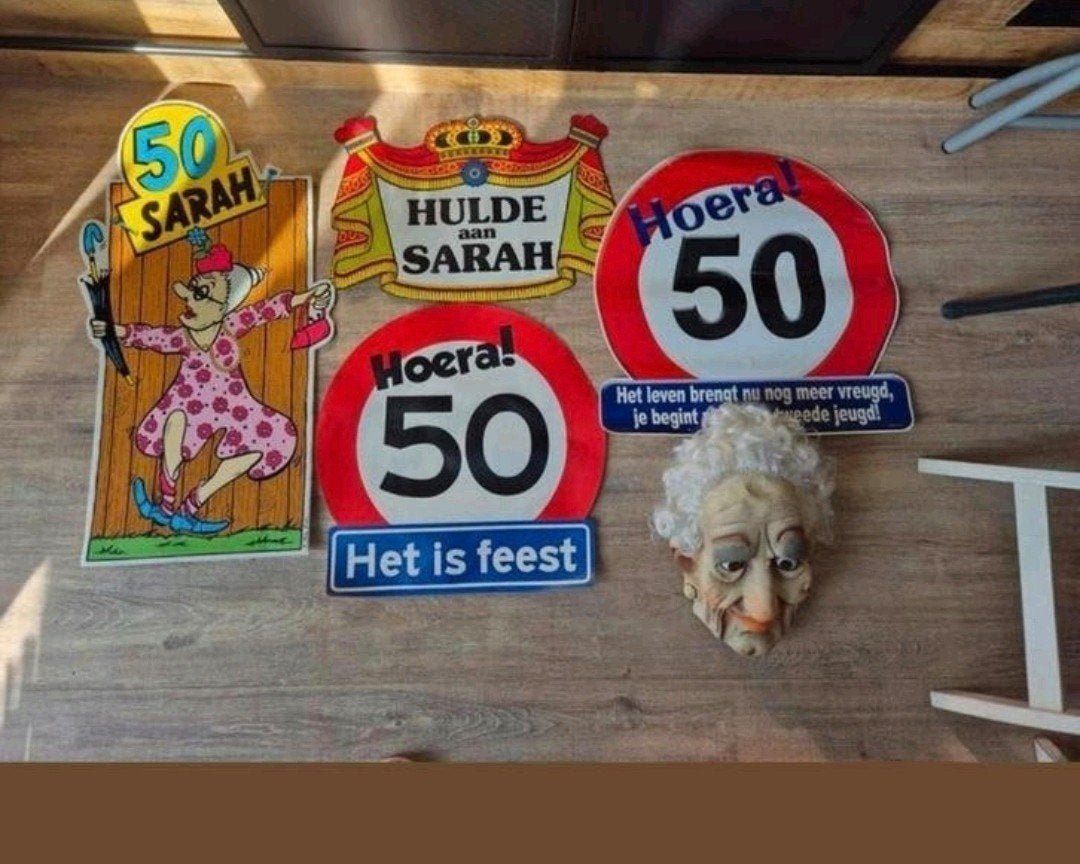 Te koop veel versiering voor SARAH, Ophalen of Verzenden