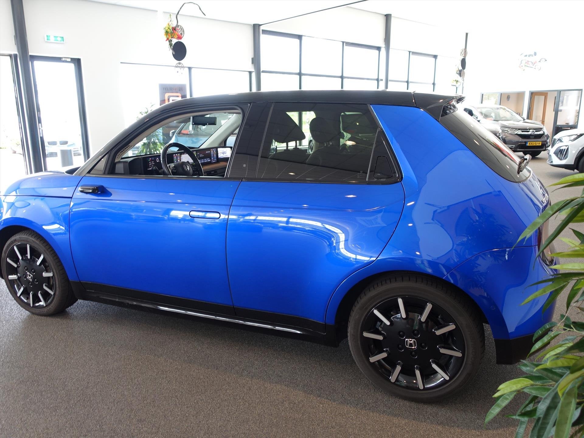 HONDA E Electric 154pk Advance 17'' Zwart Dak, Auto's, Honda, Automaat, Gebruikt, Grijs, 154 pk