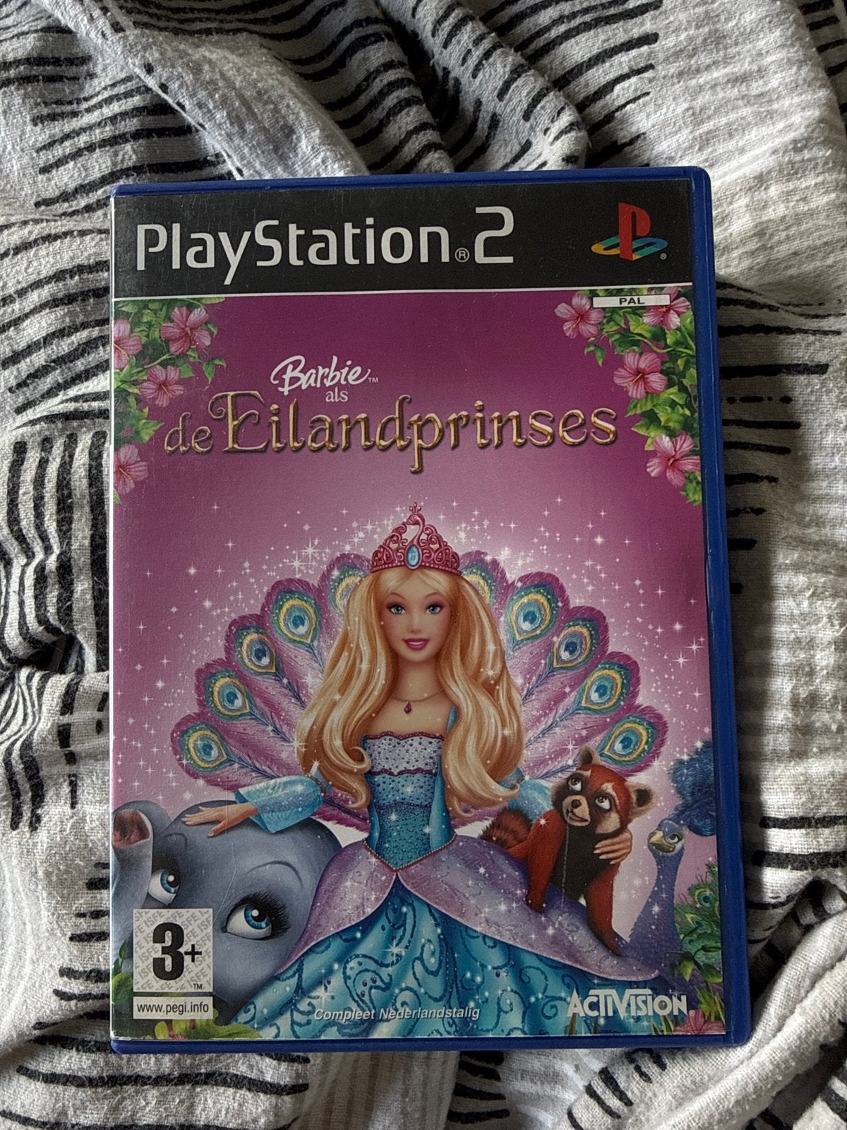 Barbie als de Eilandprinses - PlayStation 2 (PS2), Avontuur en Actie, 1 speler, Ophalen of Verzenden, Zo goed als nieuw