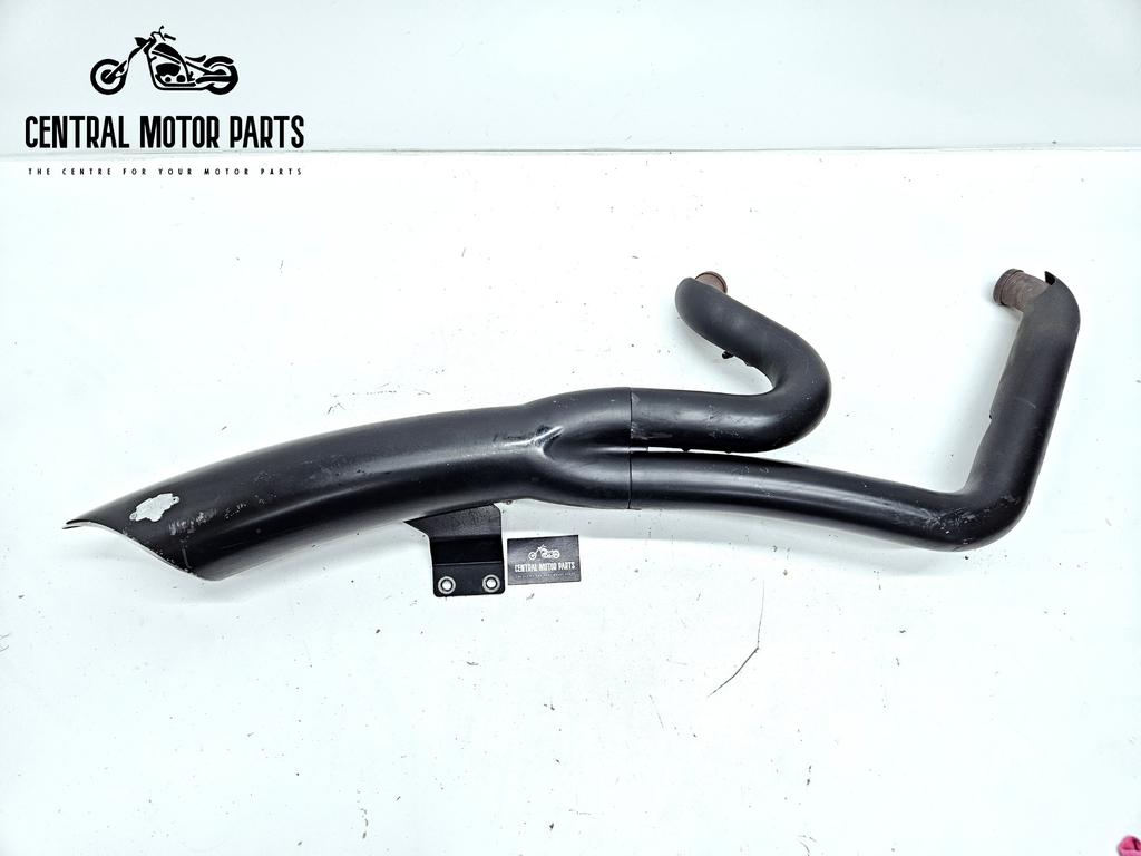 Zwarte 2 in 1 Big Radius Vance and Hines Softail 1986-2017, Motoren, Onderdelen | Harley-Davidson, Niet ingevuld, Gebruikt, Ophalen of Verzenden