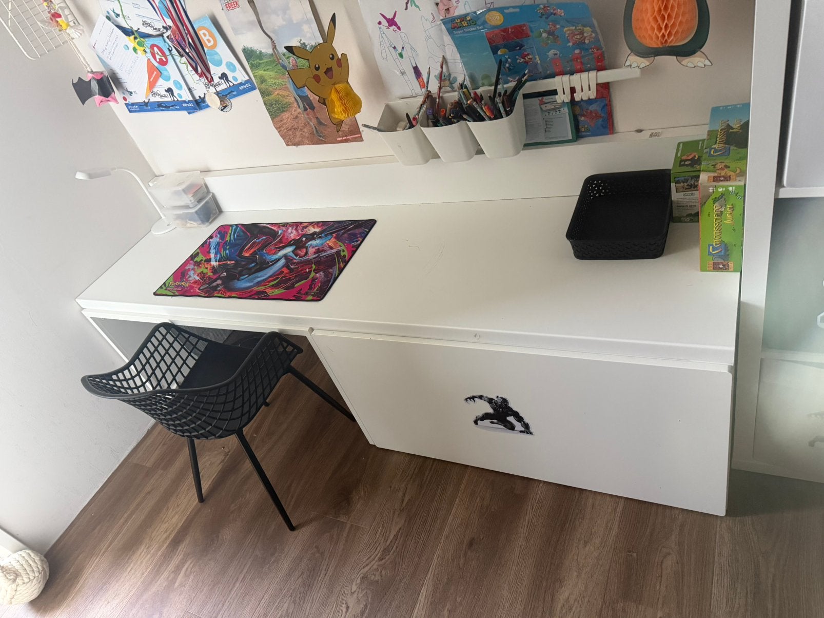 Ikea bureau/kids speeltafel, Ophalen, Gebruikt, Wit, Overige typen