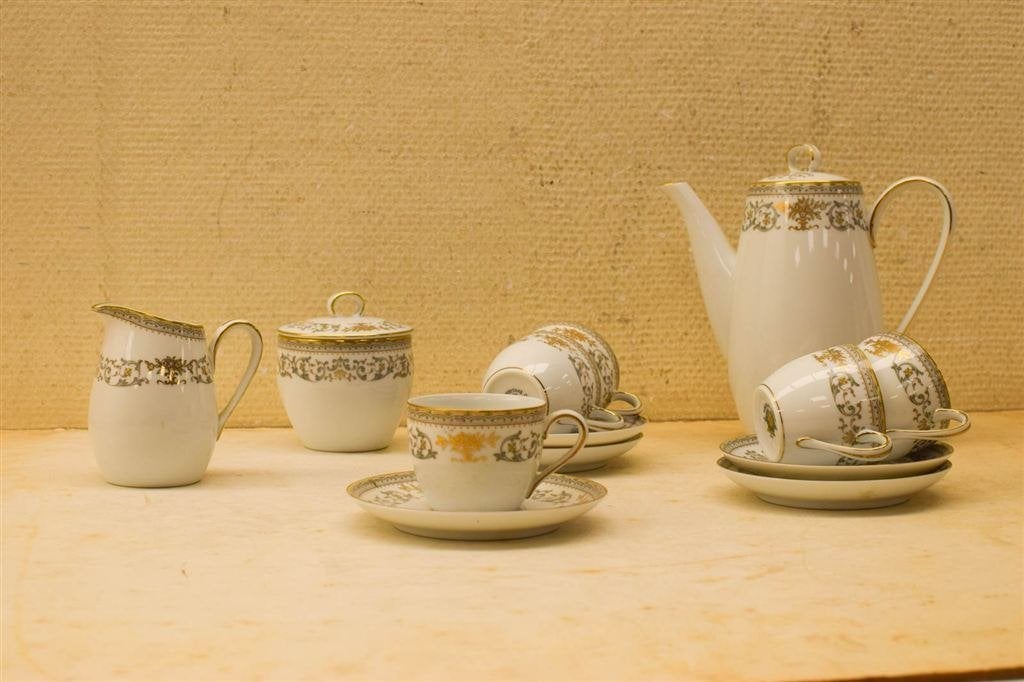 15 delig Noritake China porseleinen theeservies 49227, Huis en Inrichting, Gebruikt, Ophalen of Verzenden, Bord(en), Overige stijlen