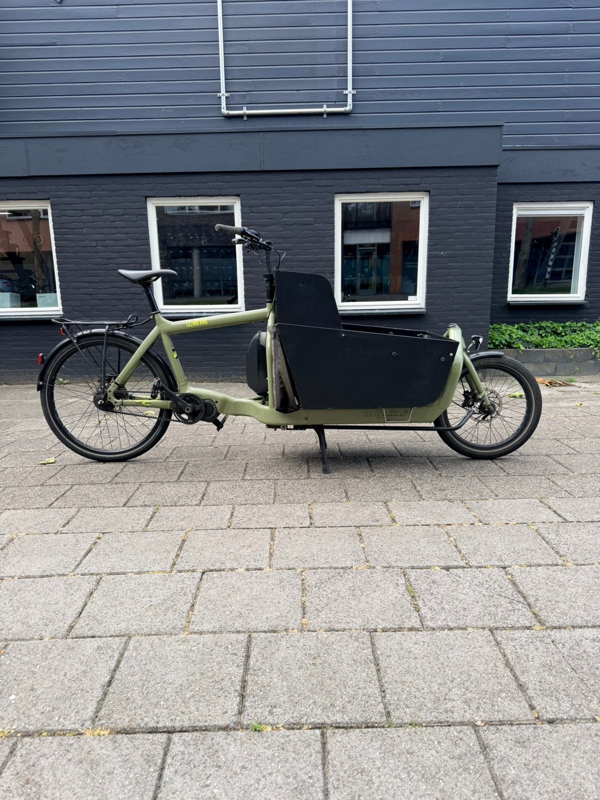 Bullit lizzard king/ unieke bakfiets/ shimano Middenmotor, Ophalen, Zo goed als nieuw