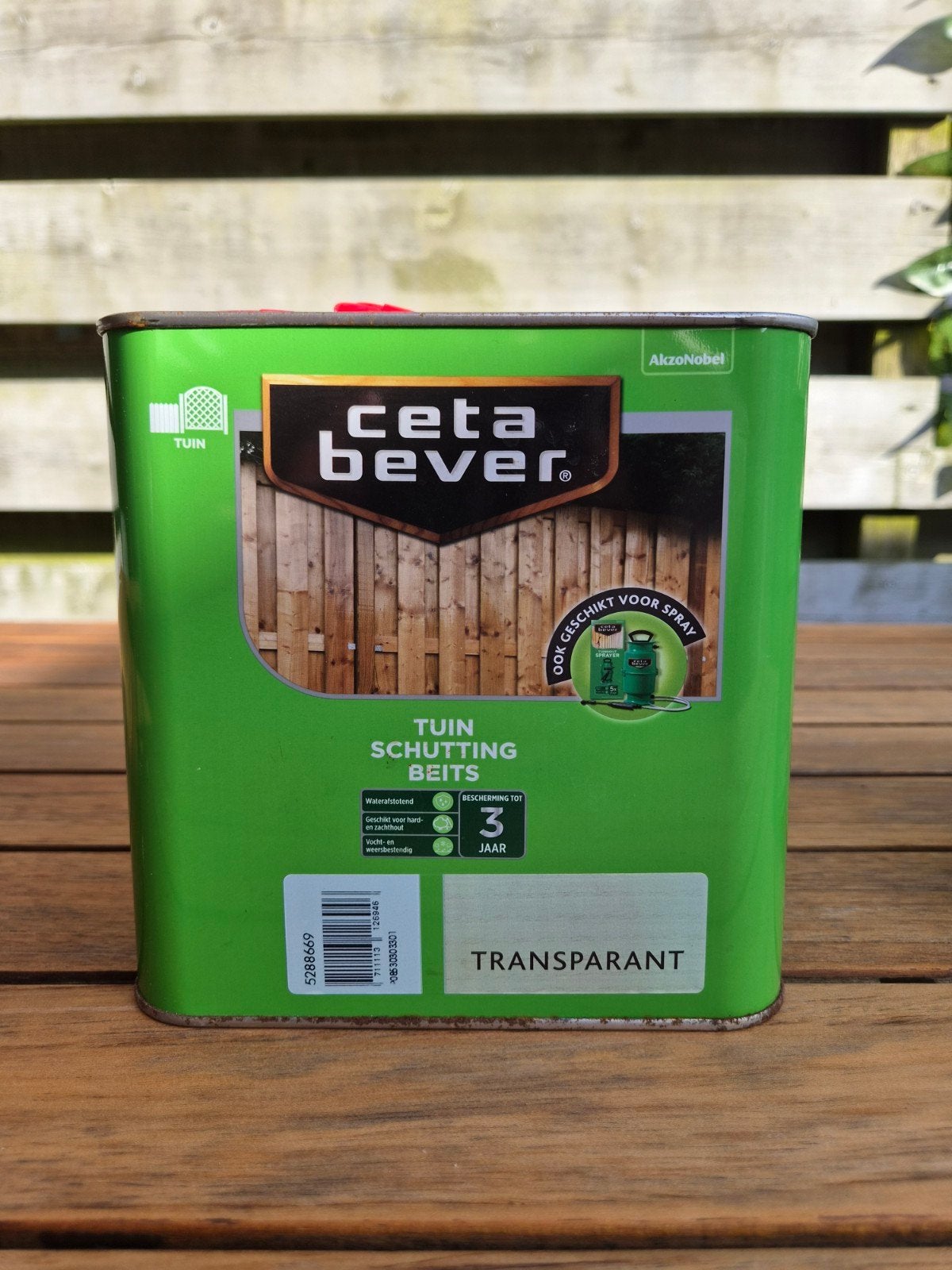Ceta Bever Tuin Schutting Beits Transparant 2.5 liter, Ophalen