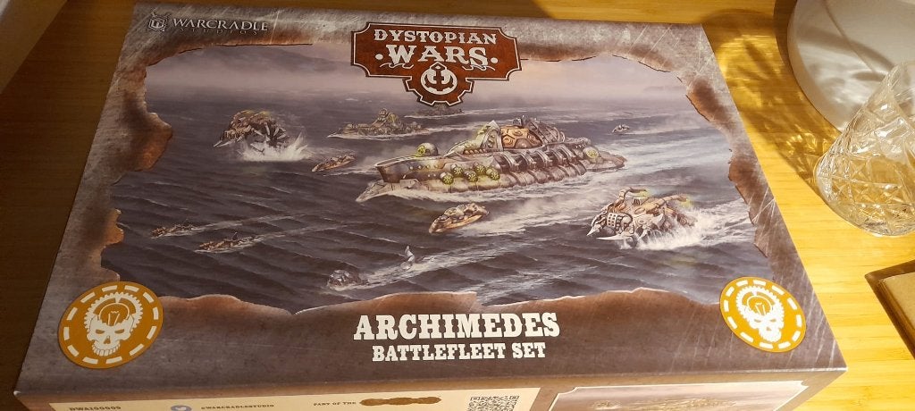 Dystopian Wars Enlightened vloot, Ophalen of Verzenden, Zo goed als nieuw, Overige soorten, Figuurtje(s)