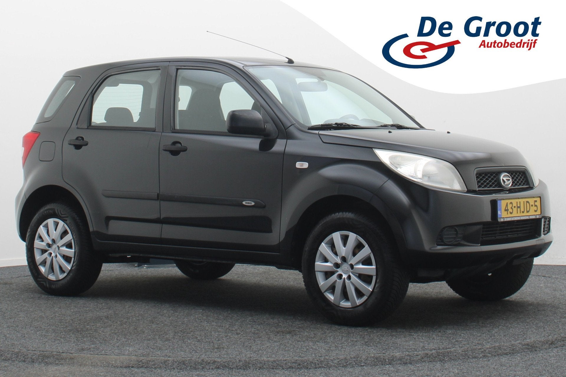 Daihatsu Terios 1.5-16v Explore 2WD Airco, Elektr. Pakket, B, 13 km/l, 1350 kg, Gebruikt, Zwart