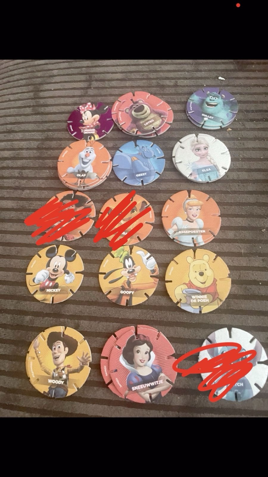 Diverse Disney Diskeys - Ruilen of Kopen (0.50 per stuk), Ophalen of Verzenden, Zo goed als nieuw