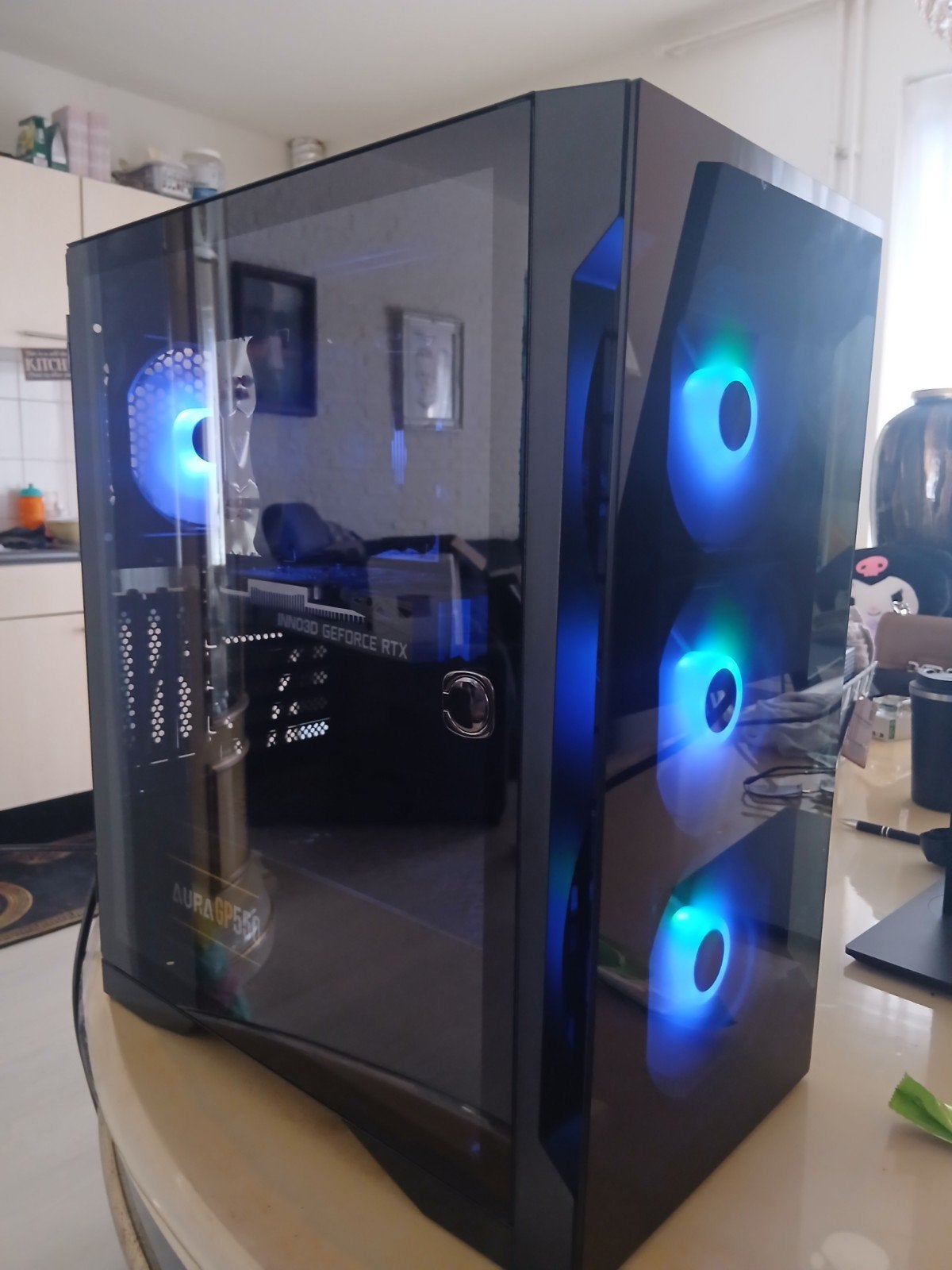 Gaming PC (specificaties in beschrijving), Ophalen, Intel i7-11700F, Custom Build, Zo goed als nieuw