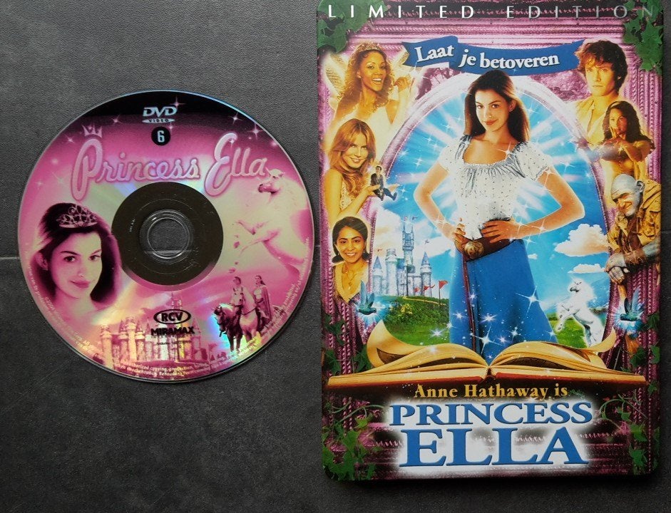 DVD - Princess Ella - Familiefilm - Steelcase Limited Editio, Avontuur, Zo goed als nieuw, Film, Alle leeftijden