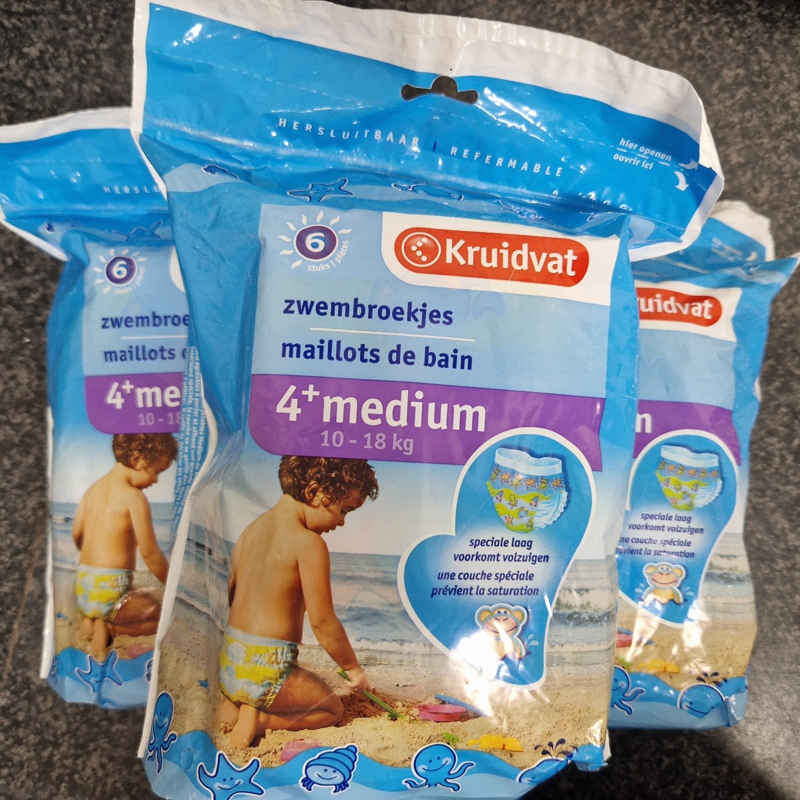 Zwemluiers Kruidvat en Huggies - Diverse maten, Ophalen of Verzenden, Nieuw, Kruidvat, Huggies, Jongetje of Meisje