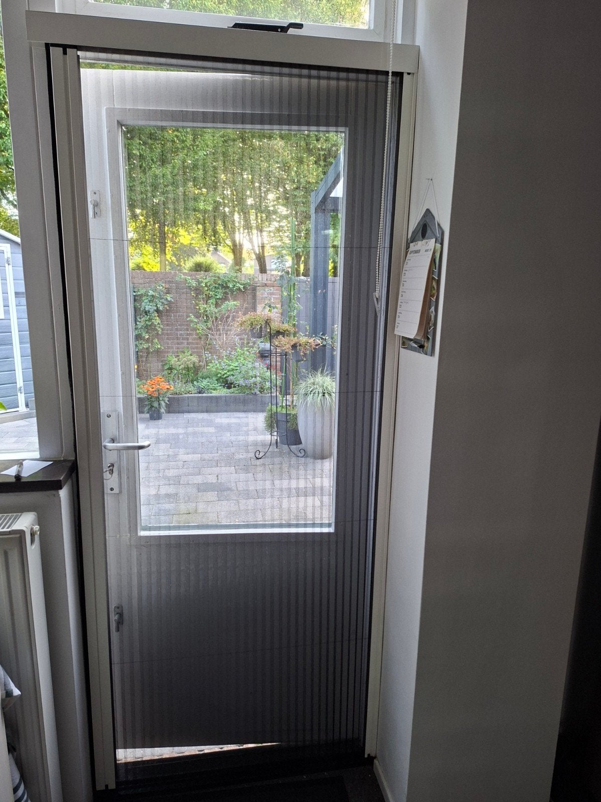 Plissé vliegengordijn 80x200 cm - Goede staat, Ophalen, Gebruikt, 80 tot 100 cm, Hordeur