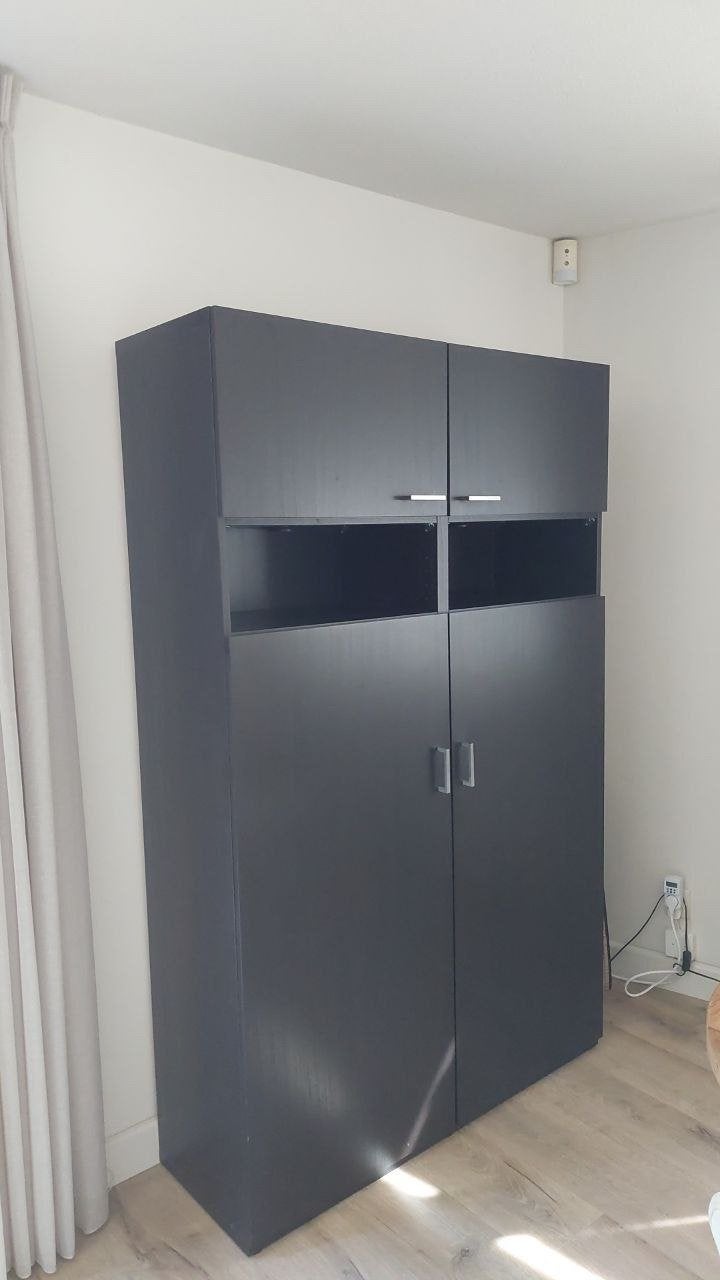IKEA BESTÅ opbergkast | Zwartbruin, Ophalen, Gebruikt