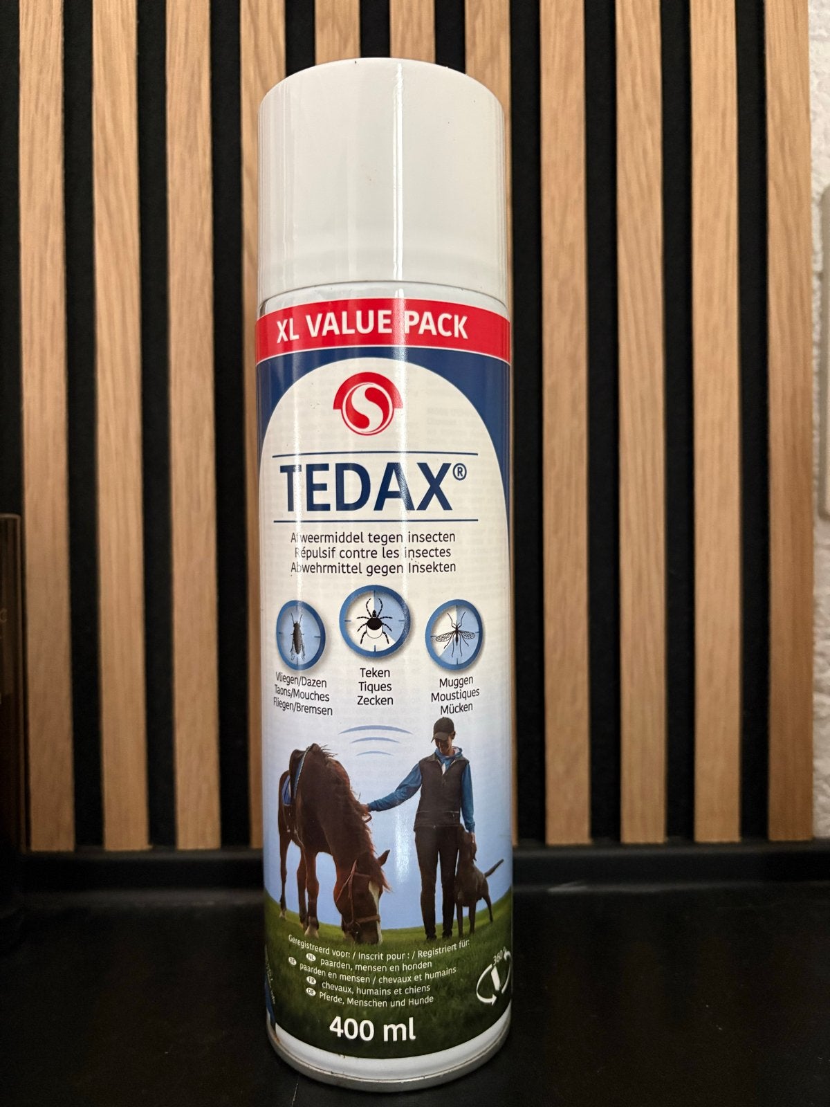 Vliegenspray Tedax 400ml, Dieren en Toebehoren, Ophalen of Verzenden, Zo goed als nieuw
