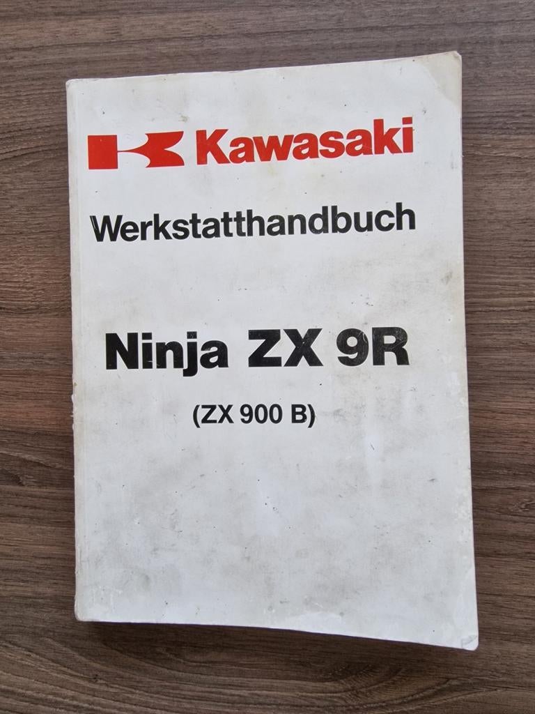 Kawasaki Ninja ZX 9R Werkstatthandbuch (ZX 900 B), Ophalen of Verzenden