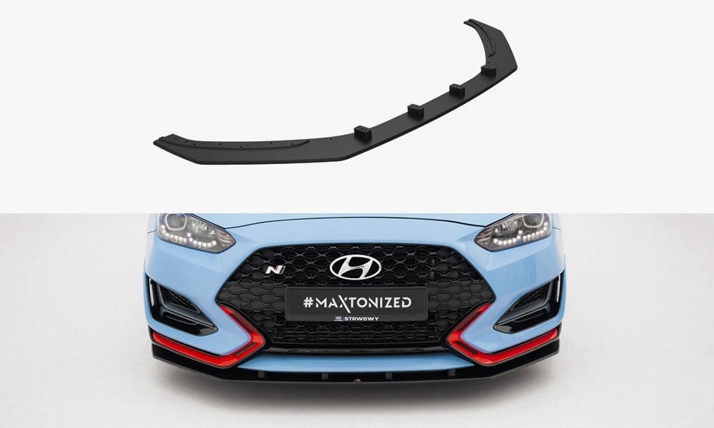 Race Voorlip sideskirt diffuser - Hyundai Veloster N 18-22, Ophalen of Verzenden