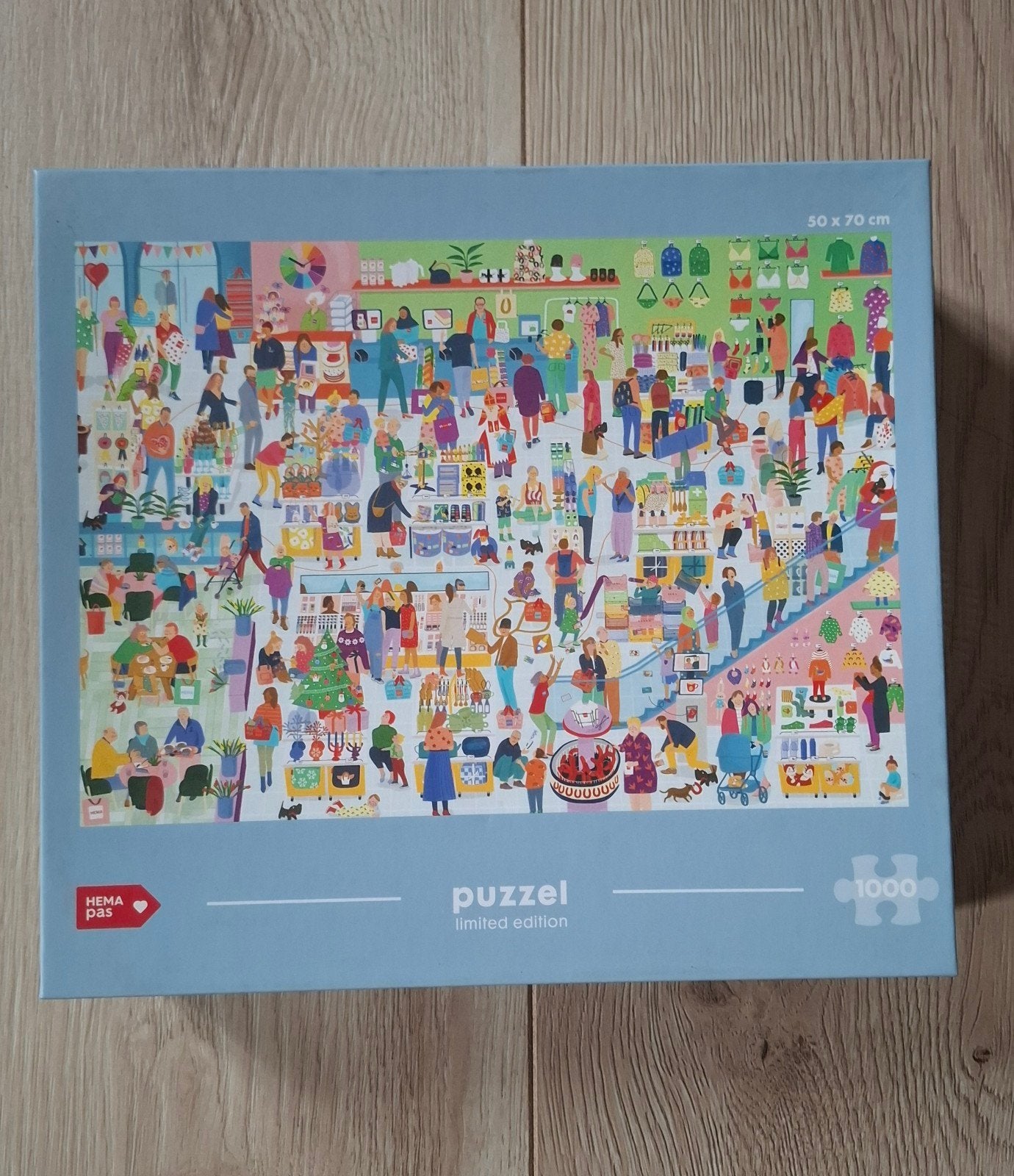 Hema Puzzel 1000 stukjes - Limited Edition 2022, Ophalen of Verzenden, 500 t/m 1500 stukjes, Zo goed als nieuw, Legpuzzel