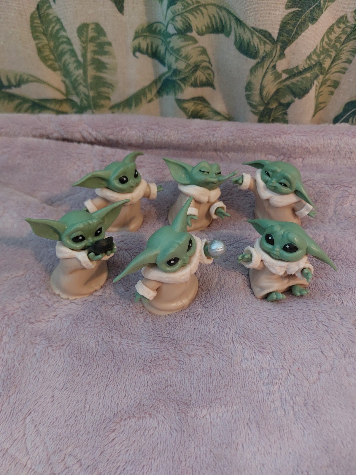 Baby Yoda poppetjes Star wars, Verzamelen, Ophalen of Verzenden, Zo goed als nieuw