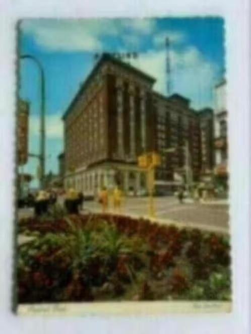 Ansichtkaart pantlind hotel michigan (amerika), Verzamelen, Ansichtkaarten | Buitenland, Ophalen of Verzenden, 1960 tot 1980, Gelopen