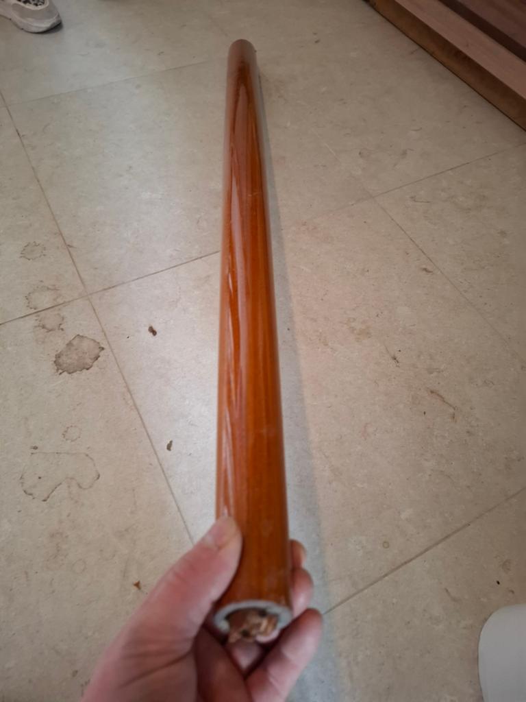 Teak houten stok, Ophalen of Verzenden
