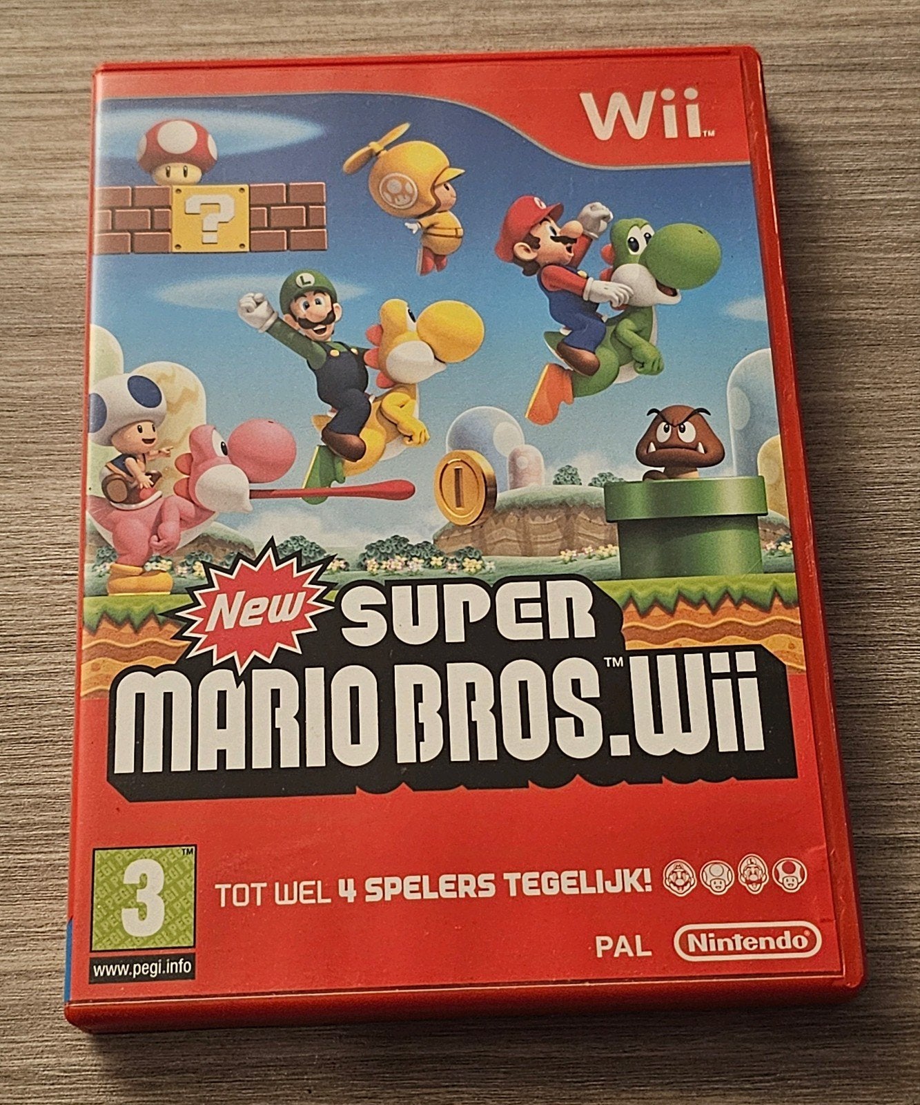 New Super Mario Bros. Wii - Klassiek platformplezier!, Eén computer, Ophalen of Verzenden, Zo goed als nieuw, Platform