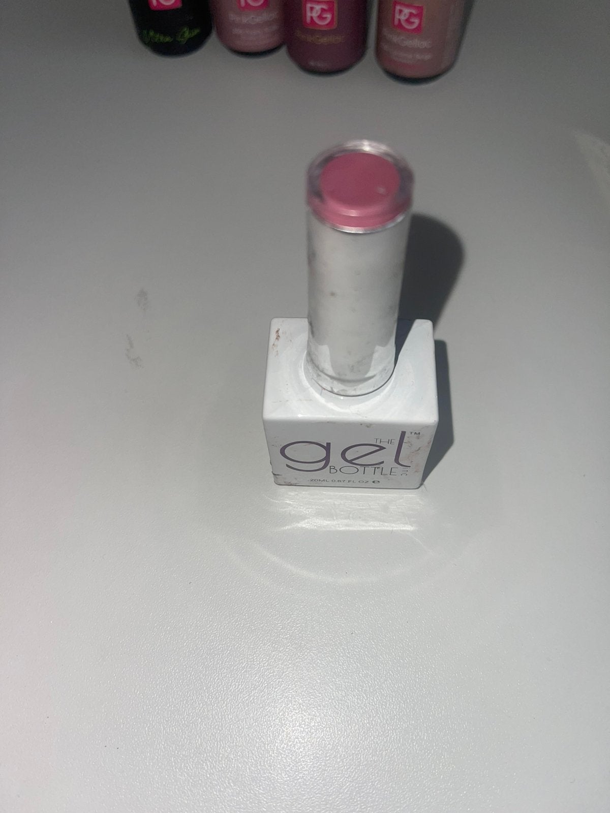 The Gel Bottle, Ophalen of Verzenden, Gebruikt, Paars, Handen en Nagels