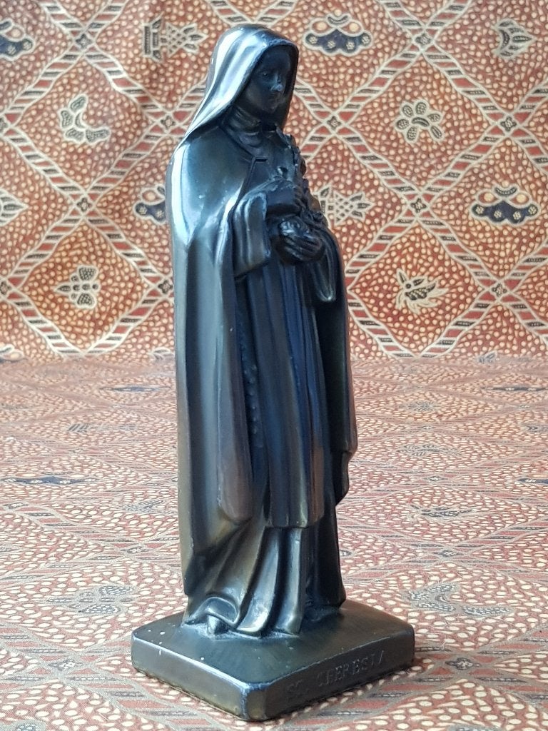 Mooi origineel oud Sint Theresia beeldje uit Duitsland., Ophalen of Verzenden