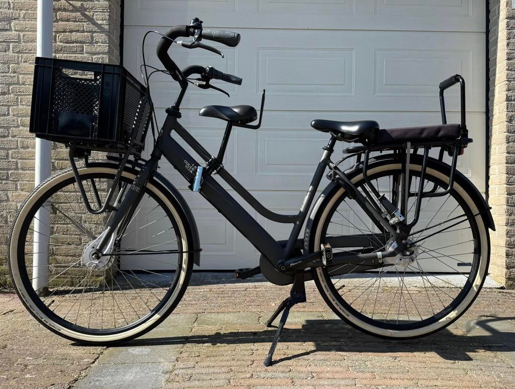 Te koop BSP La Dolce Vita Moederfiets 51cm, Fietsen en Brommers, Fietsen | Dames | Moederfietsen, Zo goed als nieuw, Mandje, 50 tot 53 cm