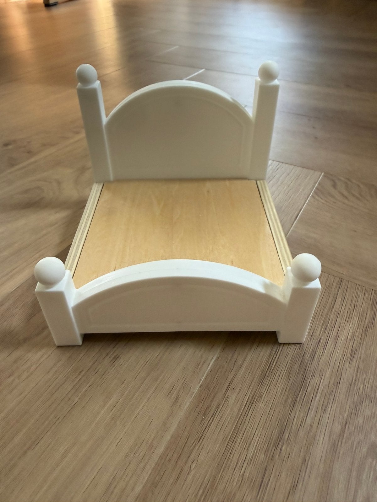 Poppenhuis bed, Verzamelen, Ophalen of Verzenden, Zo goed als nieuw, Poppenhuis