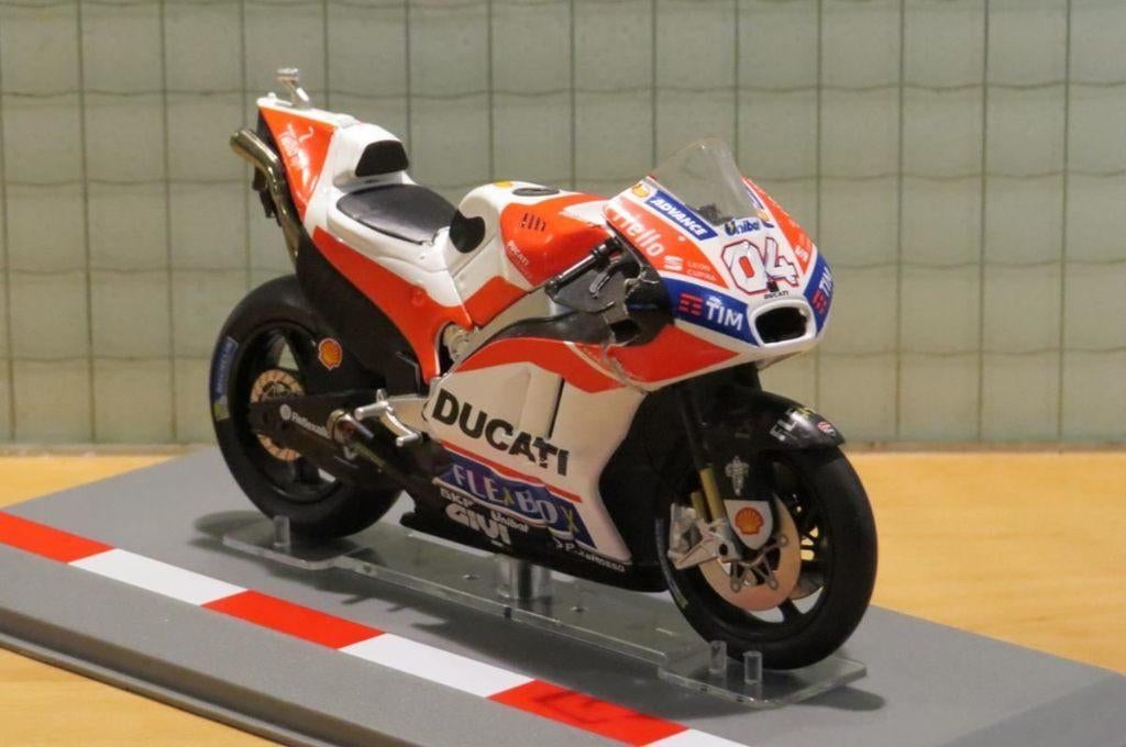 Andrea Dovizioso Ducati Desmosedici 2017 1:18 los, Overige merken, Serviceclientele@altaya.be, Nieuw, Ophalen of Verzenden