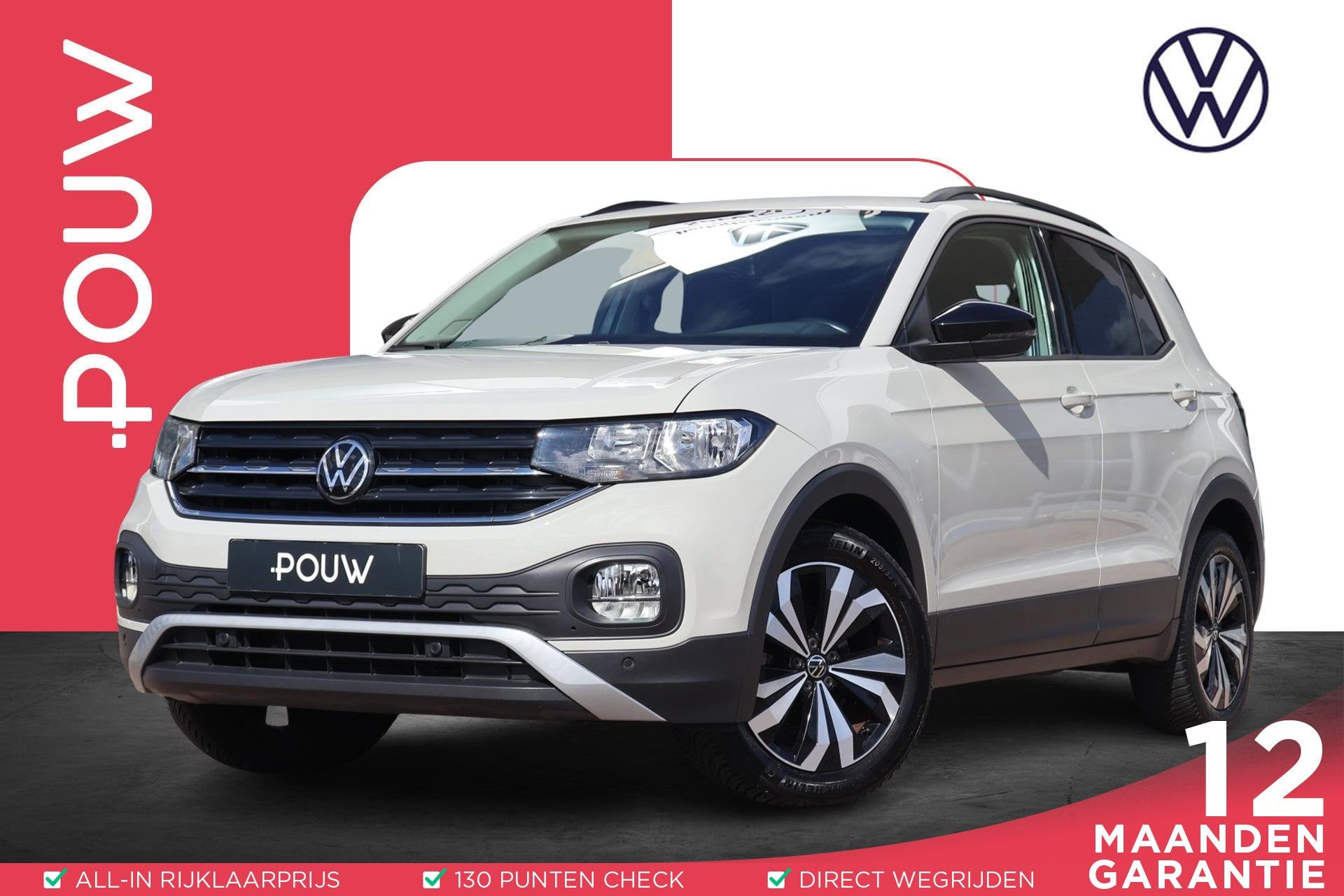 Volkswagen T-Cross 1.0 TSI 95pk Life | Navigatie | Camera |