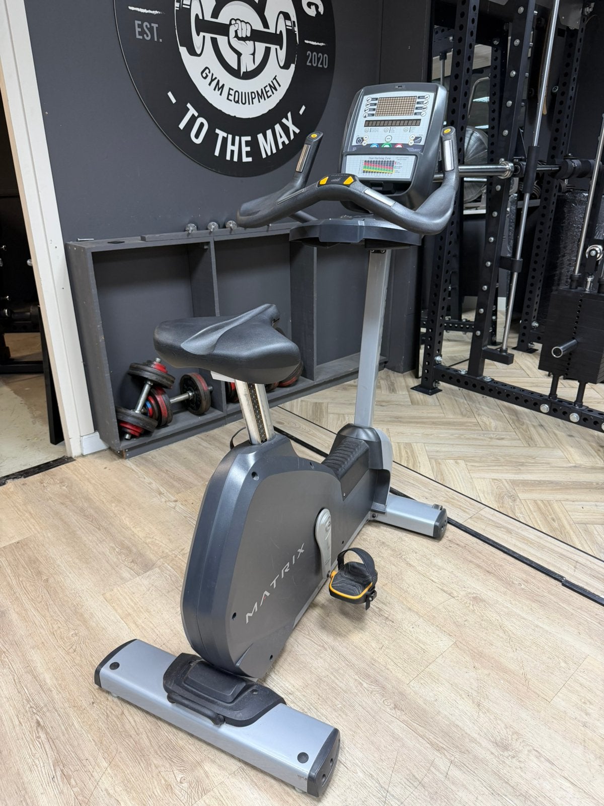 Nette Matrix hometrainer/upright bike, sportschool/fysio, Overige typen, Ophalen of Verzenden, Zo goed als nieuw, .