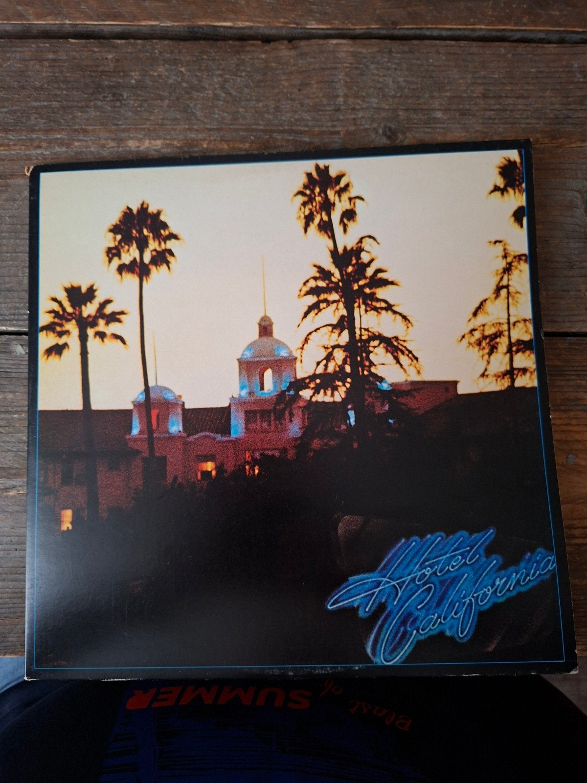 Eagles - Hotel California LP (1976) - Klassieke Rock Vinyl, LP, Rock, Gebruikt, Originele persing