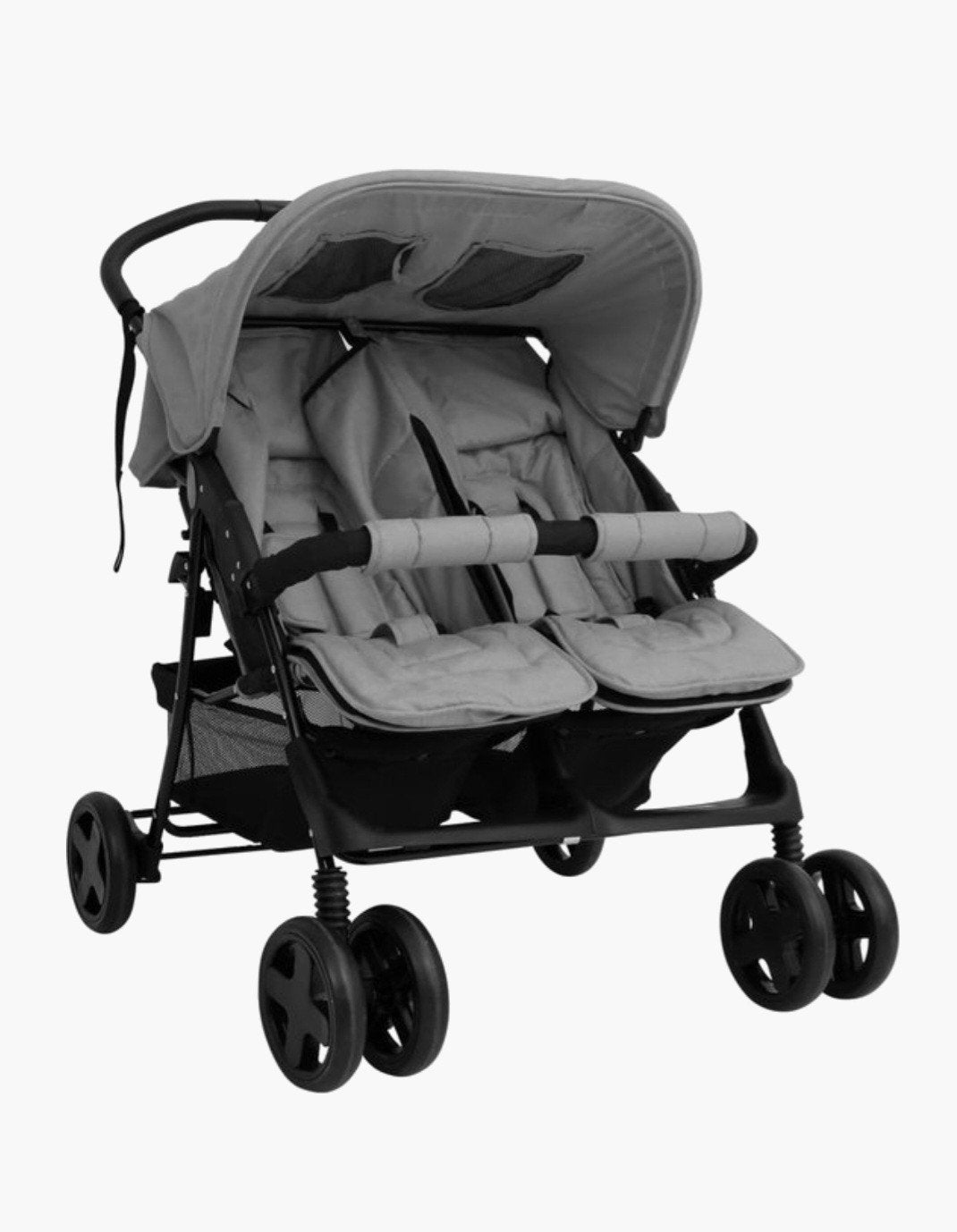 Grijze Duowagen - Comfortabel en Compact, Duowagen, Zo goed als nieuw, Combiwagen, Ophalen