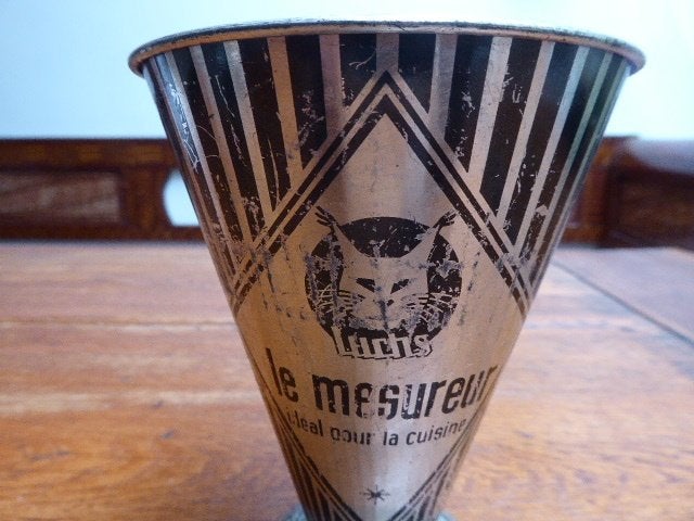 Vintage maatbeker, Luchs, Ophalen of Verzenden