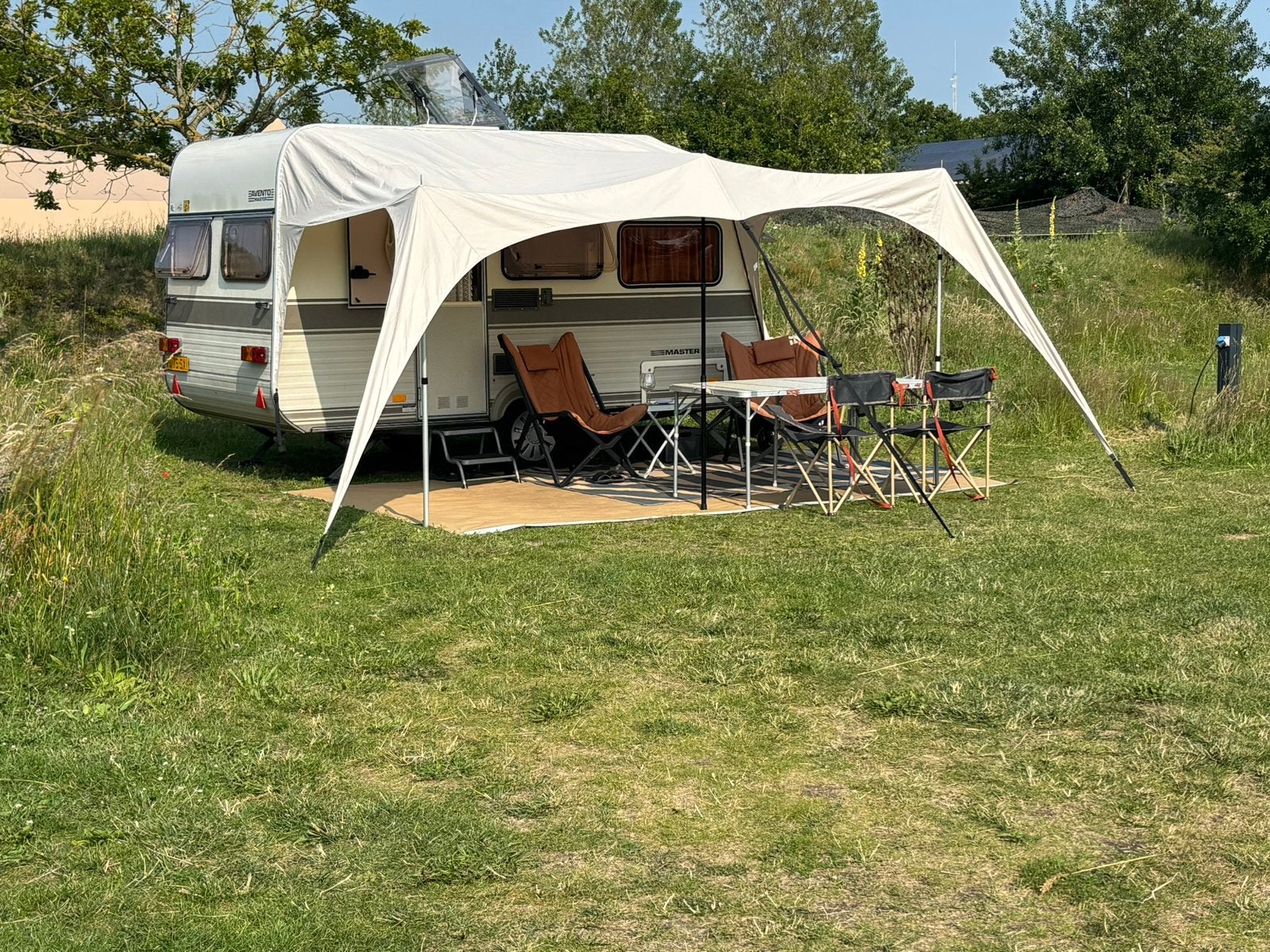 Unieke Avento Master 385 TD Luxe - Volledig Gerenoveerd, Caravans en Kamperen, Avento, Particulier, 500 - 750 kg, Gascomfoor