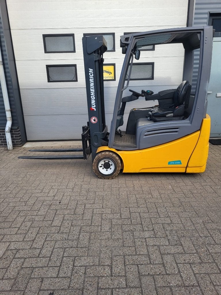 Jungheinrich EFG 216k elektrische heftruck bouwjaar 2017., Ophalen, Jungheinrich, Heftruck, 1000 tot 2000 kg